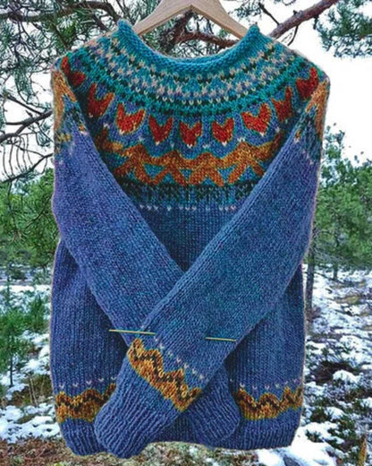 FREYA | NORDIC KNIT JUMPER