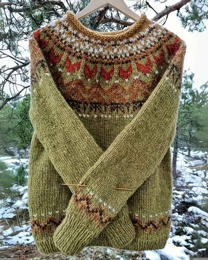 FREYA | NORDIC KNIT JUMPER