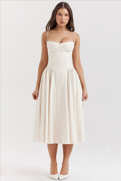 Seraphine – Sleeveless Midi Dress