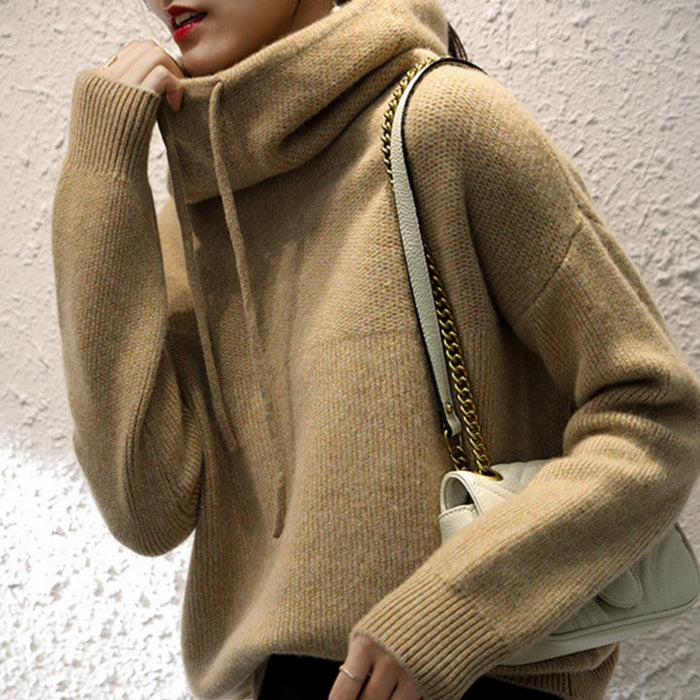 Rhea Luxe Knit Hoodie