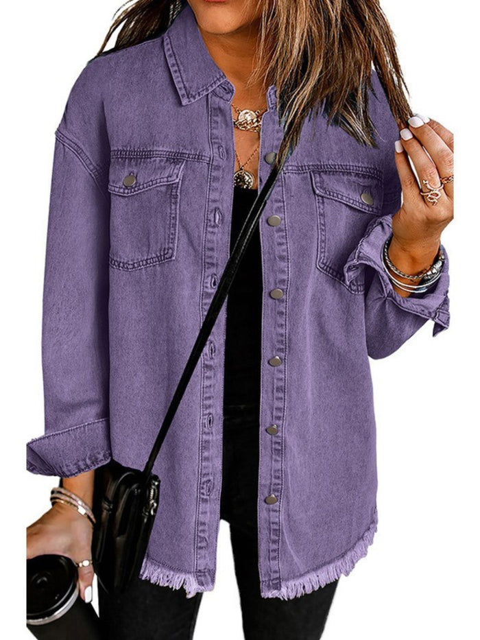 Cara | Everyday Denim Shirt Jacket