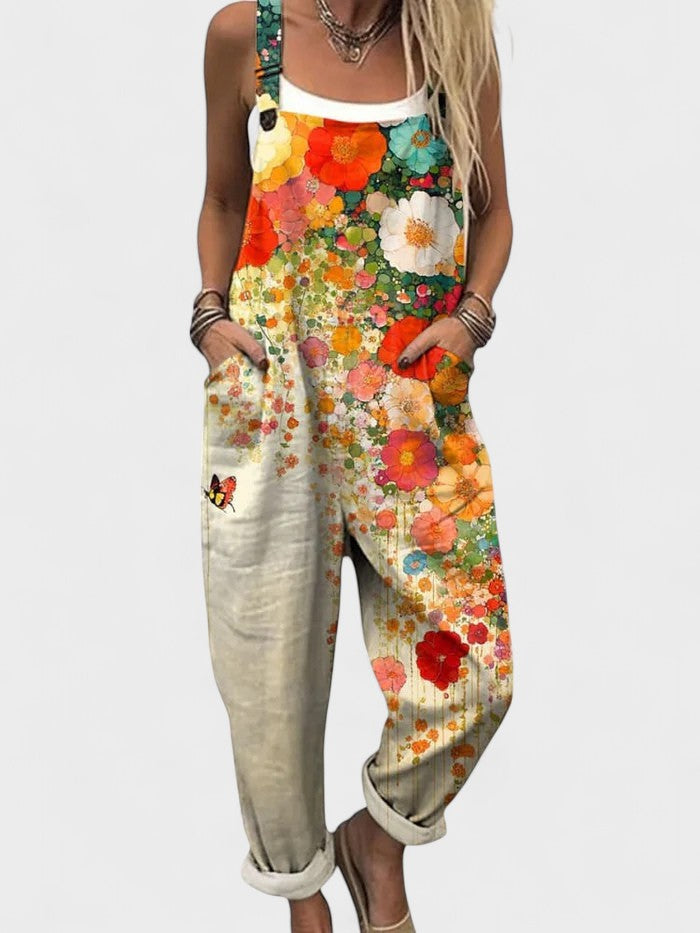 Flower Dreams Dungarees