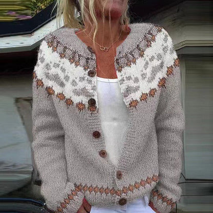 Emery |  Nordic Knit Cardigan