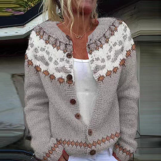 Emery |  Nordic Knit Cardigan