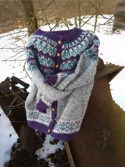 Naomie | Nordic Knit Cardigan
