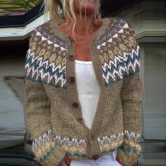 Cora |  Nordic Knit Cardigan