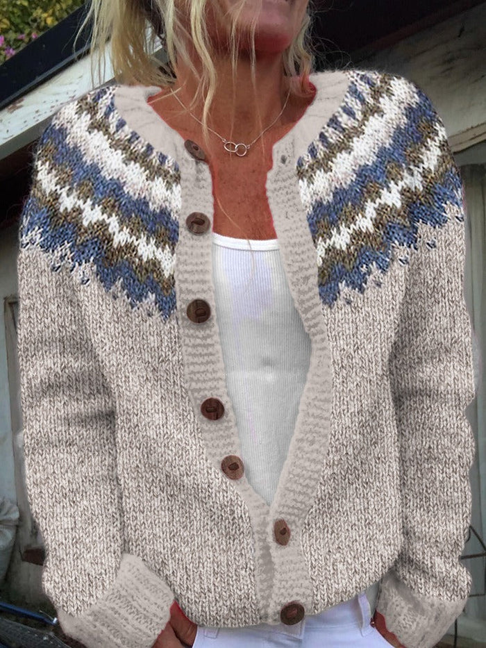 Peyton | Nordic Knit Cardigan
