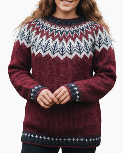 FREYA | NORDIC KNIT JUMPER