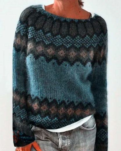 RHEA | NORDIC KNIT JUMPER