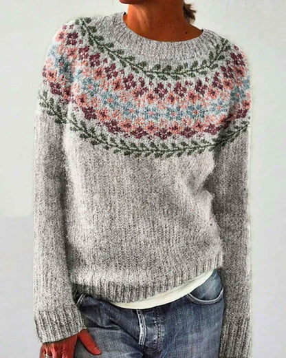 RHEA | NORDIC KNIT JUMPER