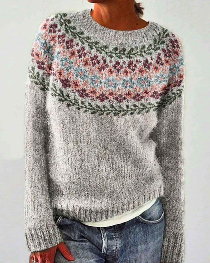 RHEA | NORDIC KNIT JUMPER