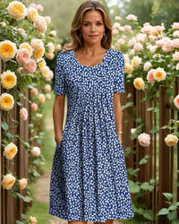 Blue floral