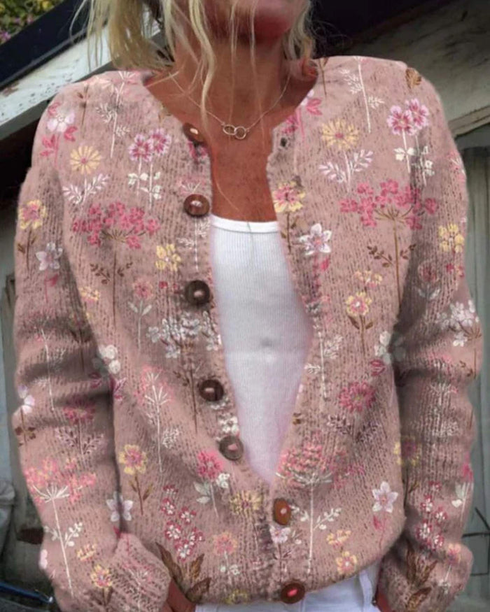Orla | Nordic Knit Cardigan