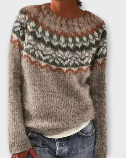 RHEA | NORDIC KNIT JUMPER