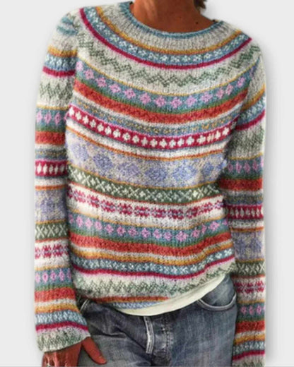 RHEA | NORDIC KNIT JUMPER