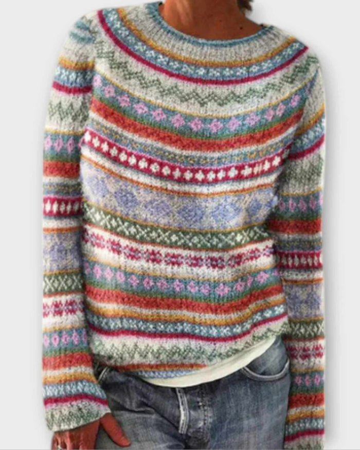 RHEA | NORDIC KNIT JUMPER
