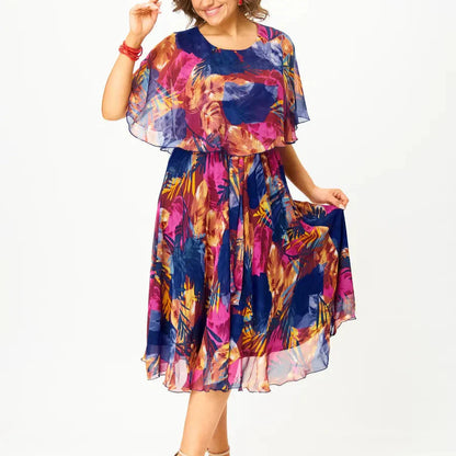 Mira – Chiffon Midi Dress