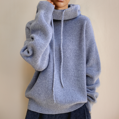 Rhea Luxe Knit Hoodie