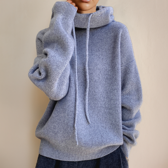 Rhea Luxe Knit Hoodie