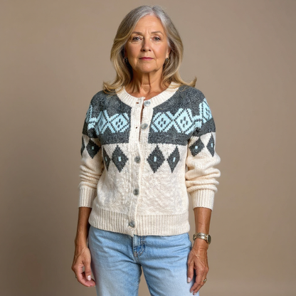 Annie |  Nordic Knit Cardigan