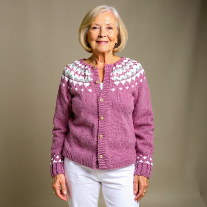 Maya | Nordic Knit Cardigan
