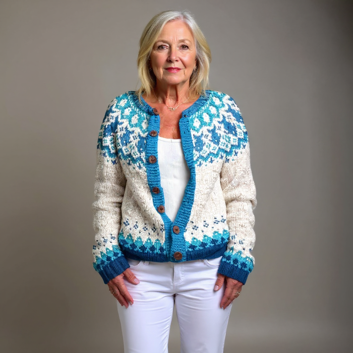 Eva | Nordic Knit Cardigan