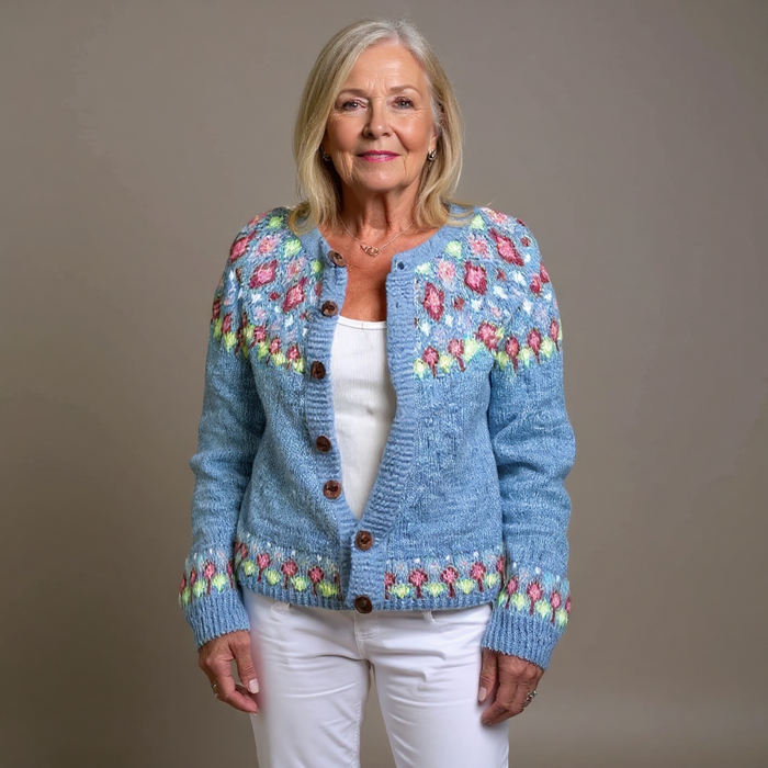 Quinnie | Nordic Knit Cardigan