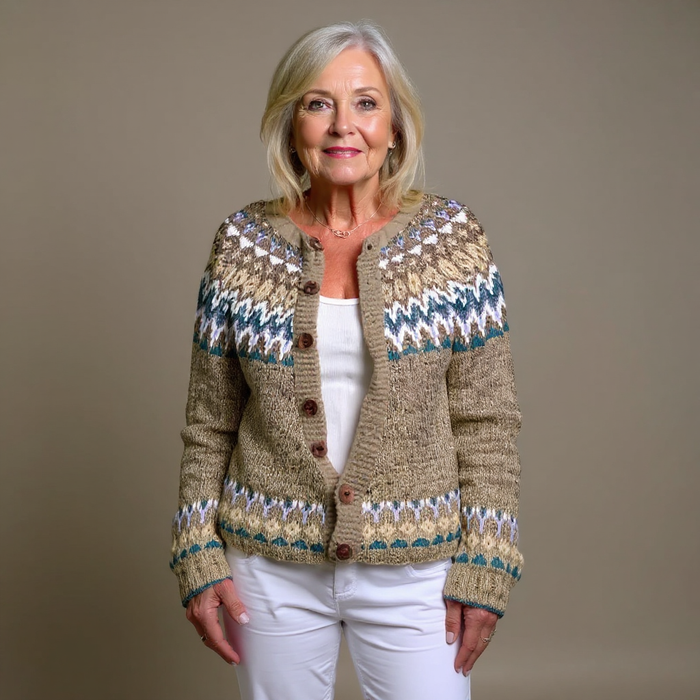 Cora |  Nordic Knit Cardigan