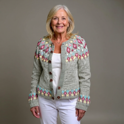Madeline |  Nordic Knit Cardigan