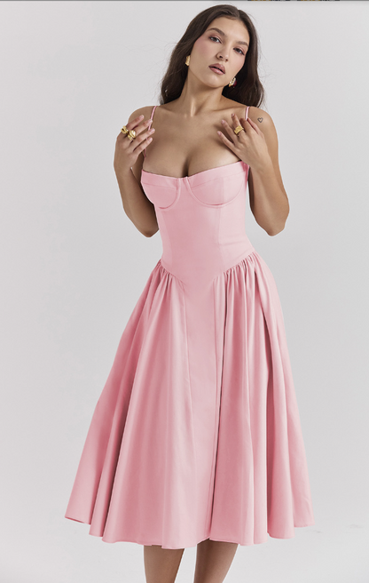 Seraphine – Sleeveless Midi Dress