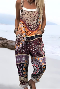 Boho Brush Dungarees