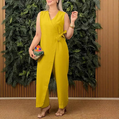Tahlia – Tailored Wrap Jumpsuit
